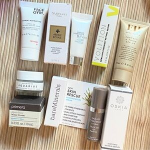 HOLIDAY BUNDLE REVIVE GUERLAIN FACE GYM SARAH CHAPMAN TRAVEL SET